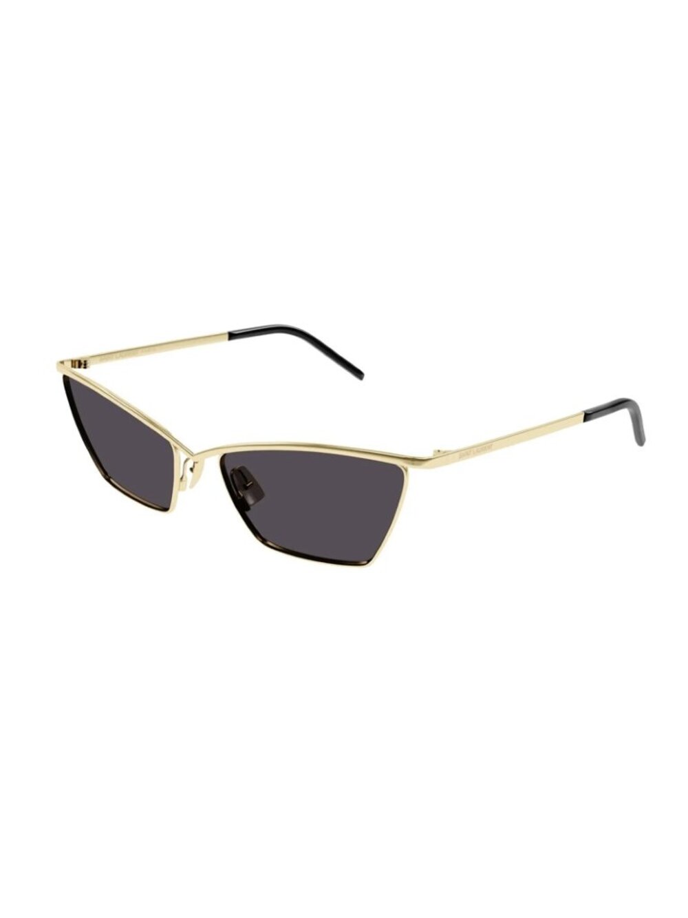 NEW SAINT LAURENT SUNGLASSES, SL637 003 GOLD/BLACK WOMEN EYEWEAR SL 637 003